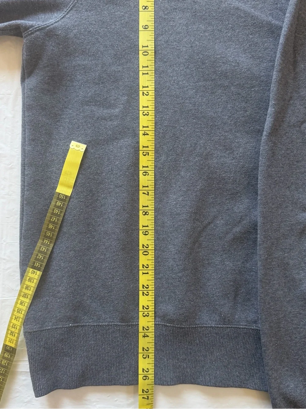 Nike - Men’s Mini Swoosh Essential Crewneck Sweatshirt Dark Gray - XL